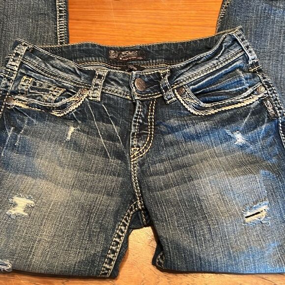 Silver Jeans Suki Mid Capri 29 - Picture 3 of 15
